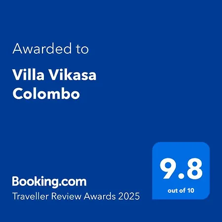 Villa Vikasa Colombo Exterior photo